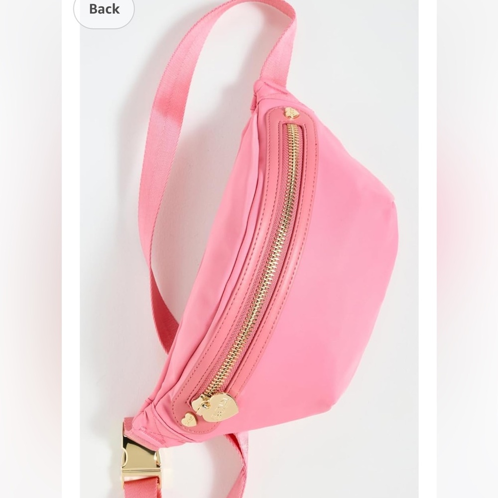 Stoney Clover Lane Fanny Pack Classic Nylon Guava Pink NWT